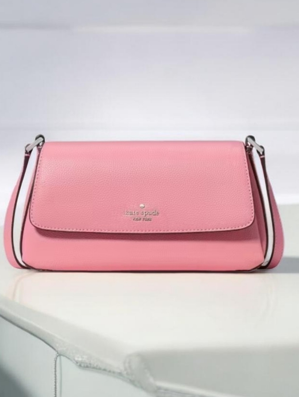 Kate Spade Pink Sutton Mini Leather Crossbody Bag NWT